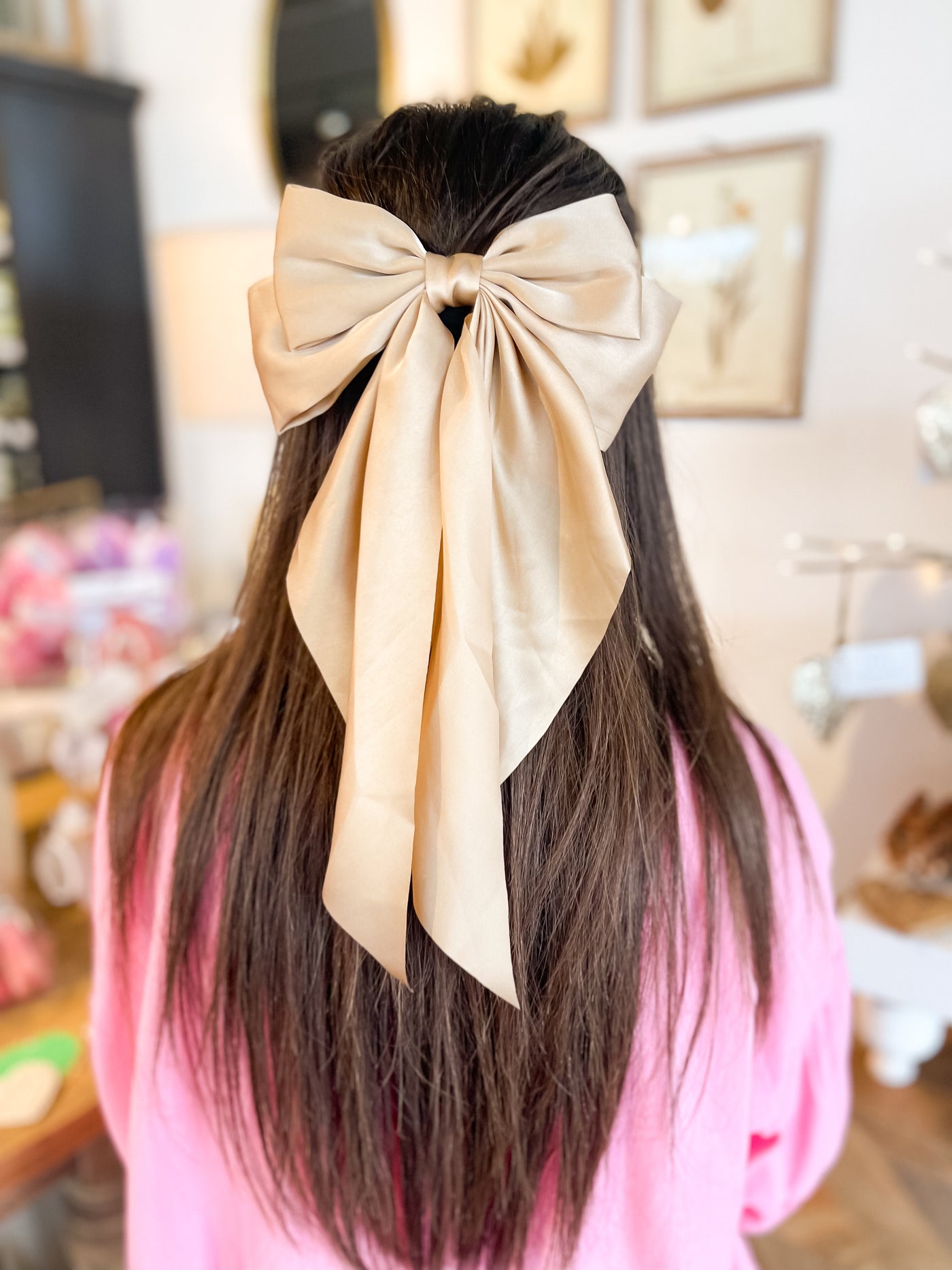 Victoria Hair Bow Barette
