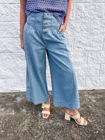 Light Denim Beth Pant