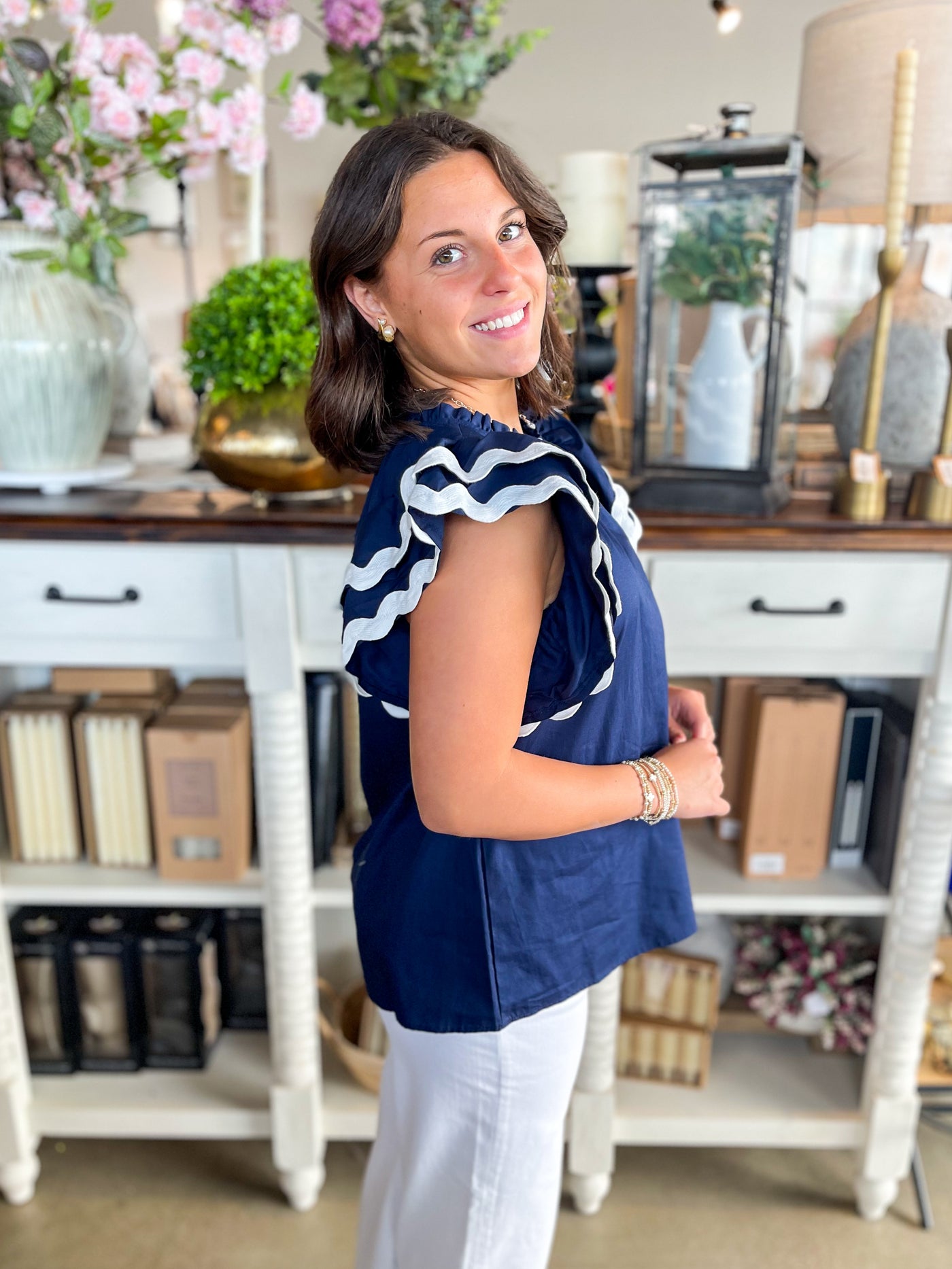 Angie Ric Rac Top