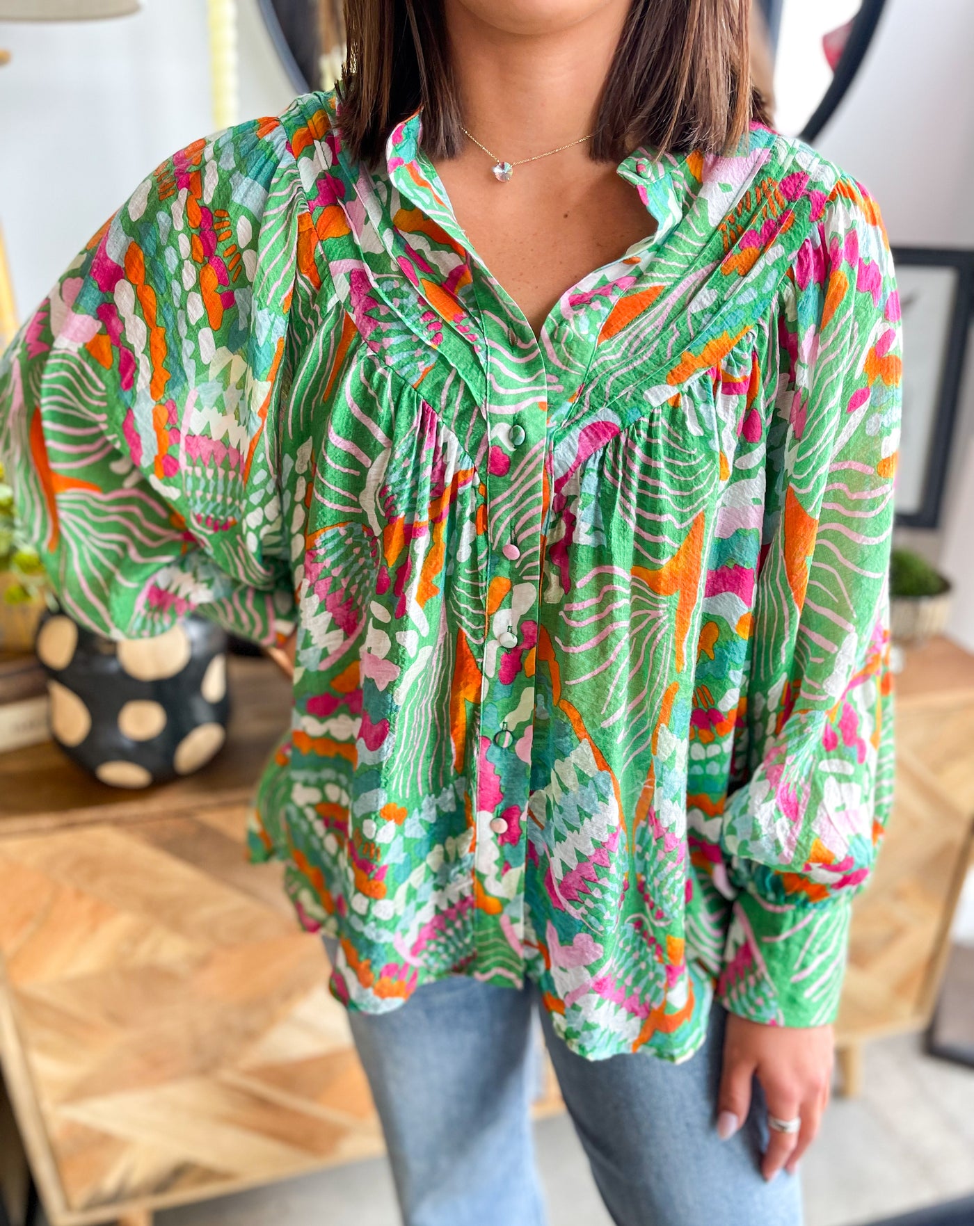 Pink Mix Ryla Top