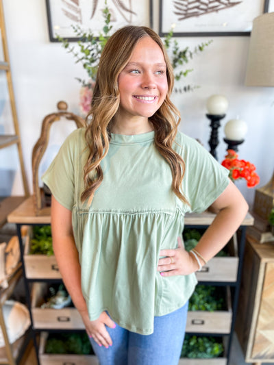 Sage Wrenly Casual Tee