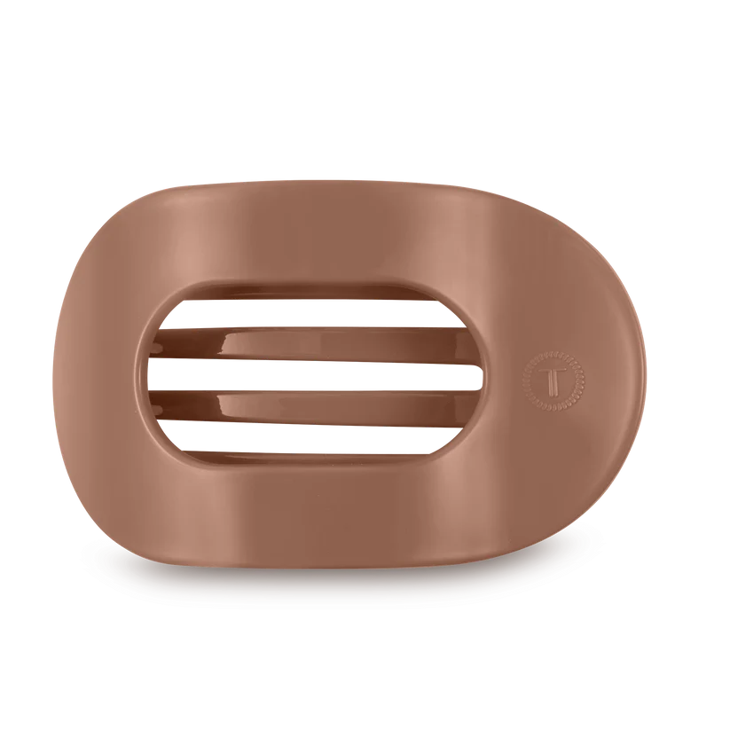 Teletie Large Round Flat Teleties Hair Clip