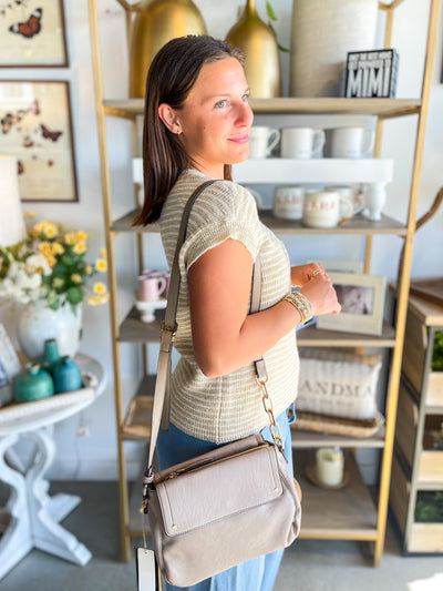 Andie Beige Ivory Top