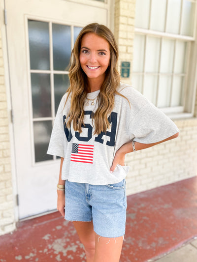 USA Graphic Top
