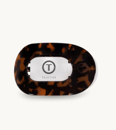 Teletie Small Round Flat Hair Clip
