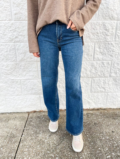 Dark Mid Rise Andie Jean