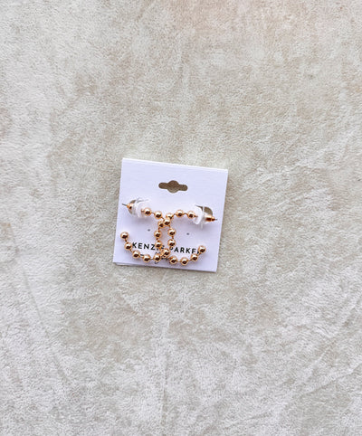 Carrie Ball Statement Hoops