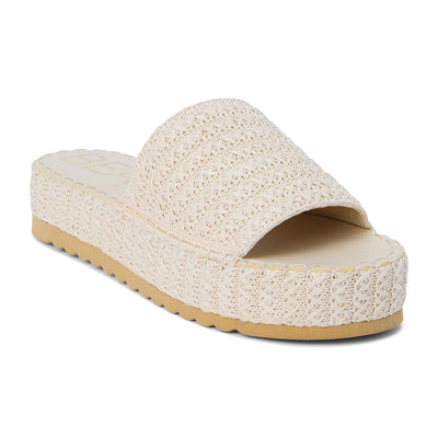 Matisse DEL MAR White Platform Sandals