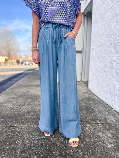 Light Denim Kara Pants