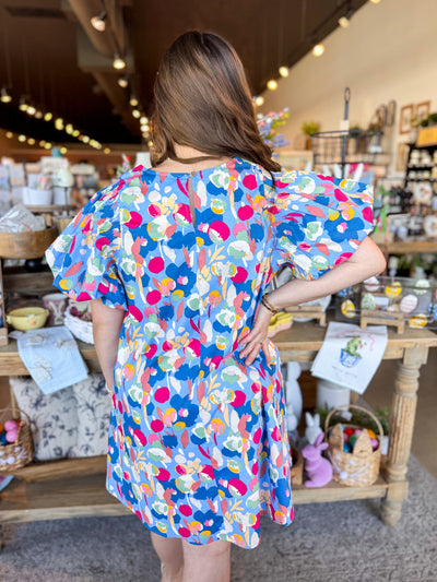 Ocean Blue Diza Dress