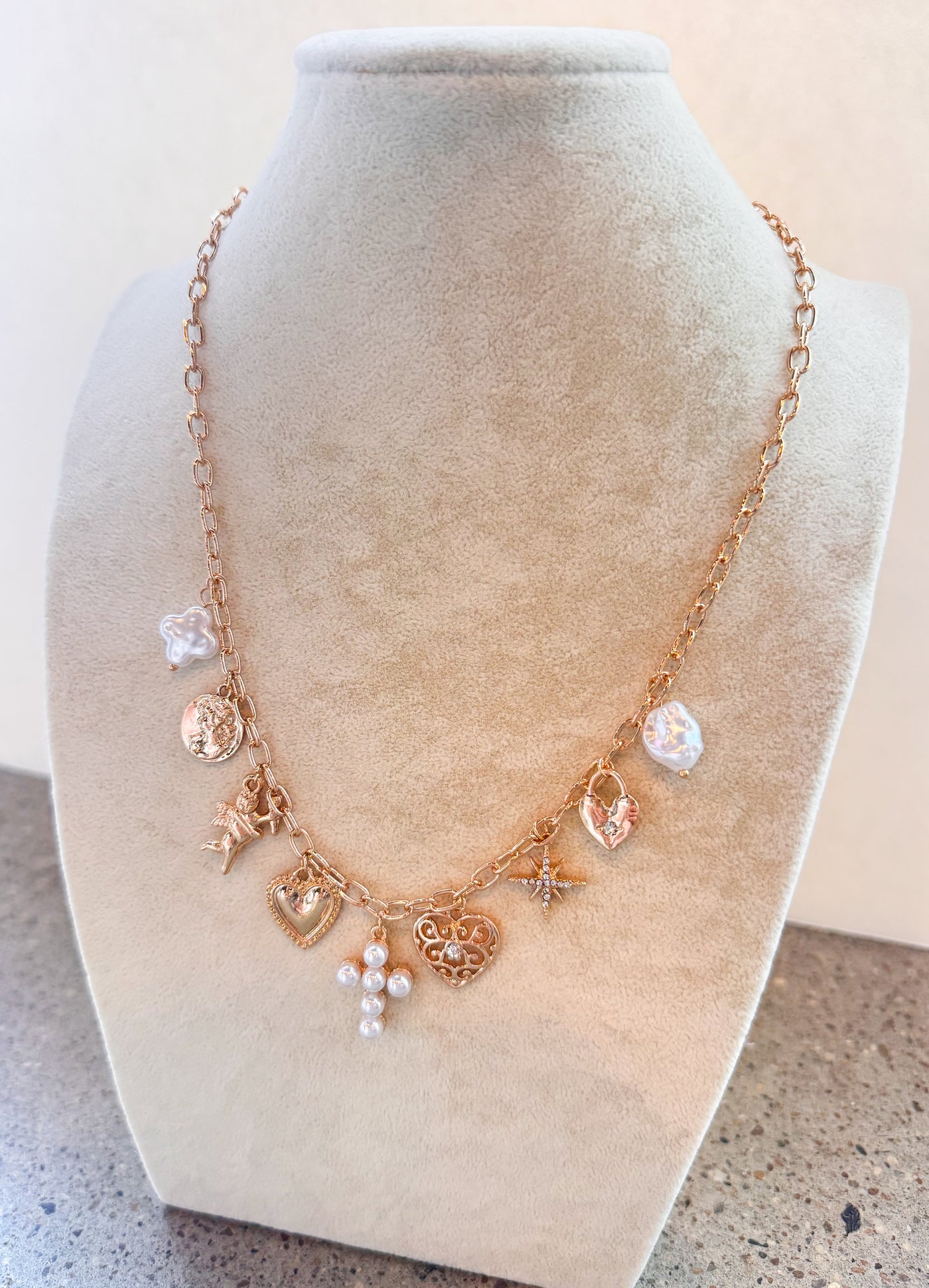 Cupid Charm Necklace