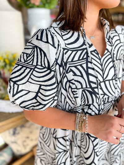 Black Adelle Dress