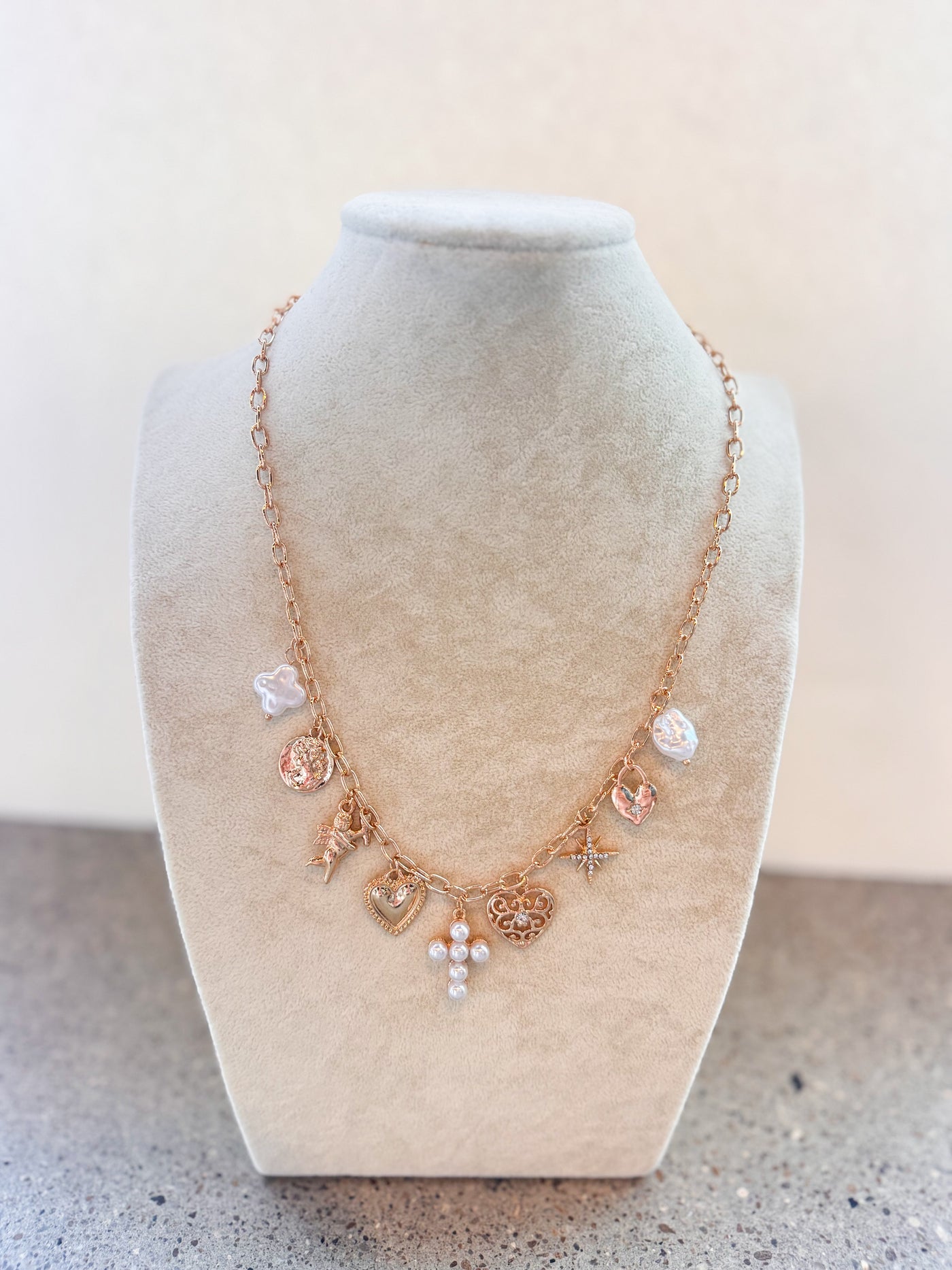Cupid Charm Necklace