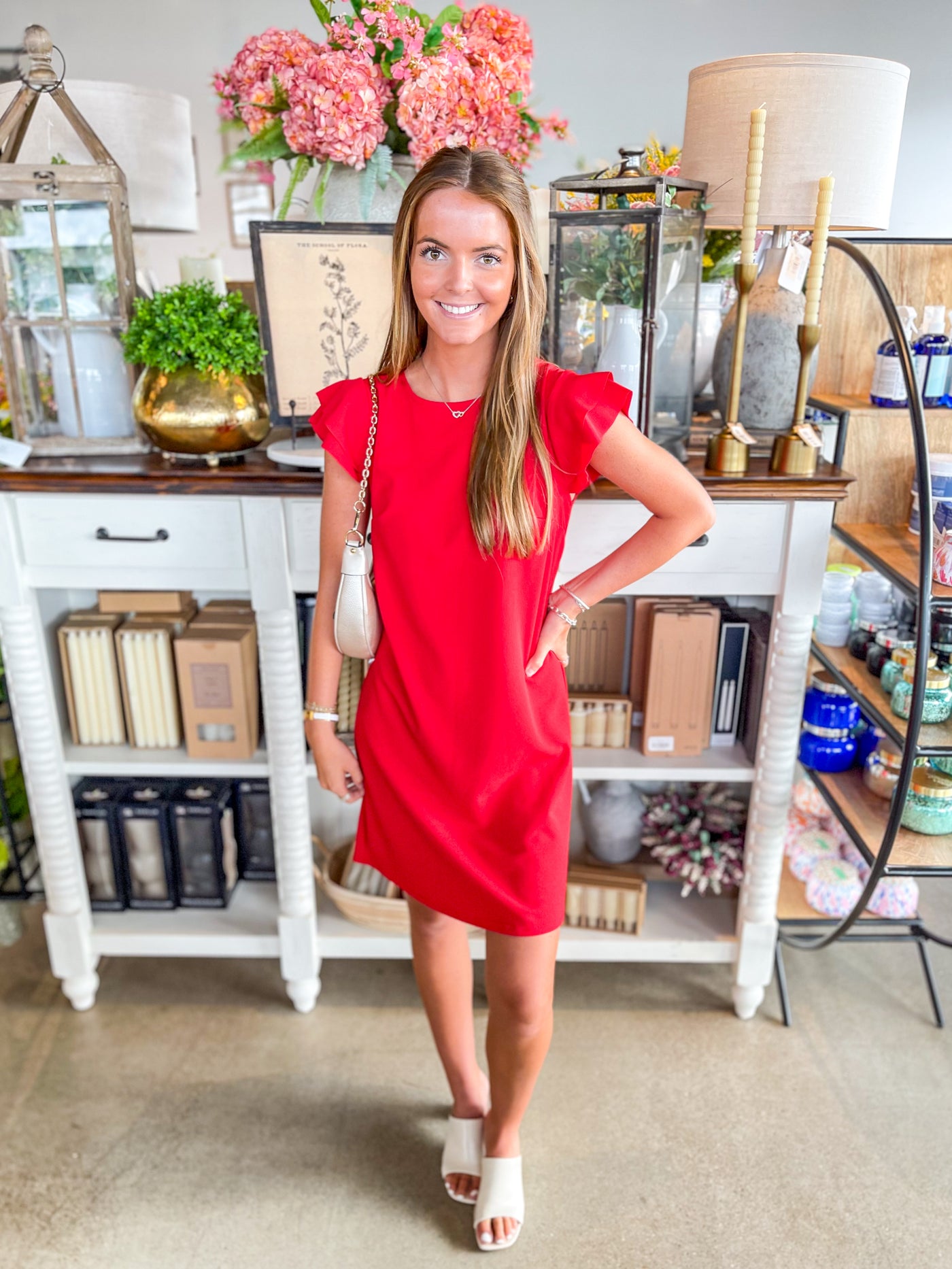 Julia Red Dress
