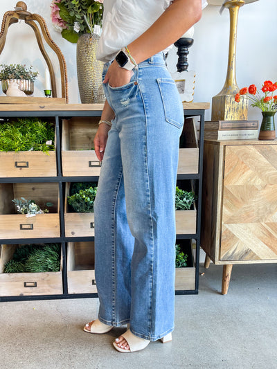 Cello High Rise Dad Jean
