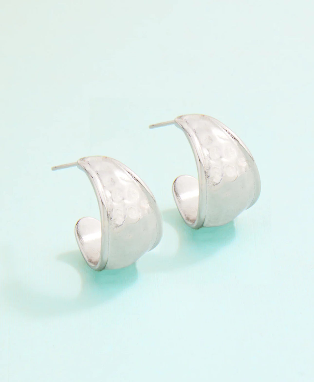 Spartina SP Hawser Hoop Earrings SIL