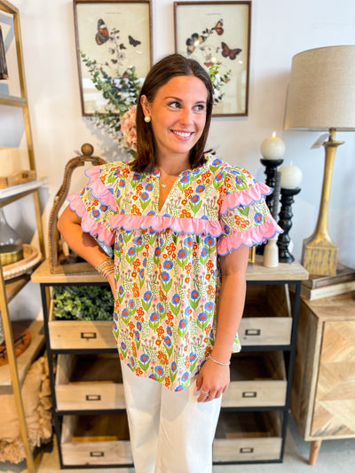Pink Mix Tabitha Top