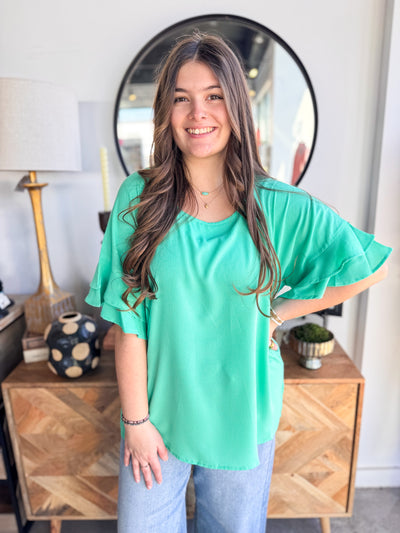 Umgee Emerald Evolet Top
