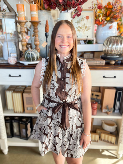 Entro Brown Addyson Dress