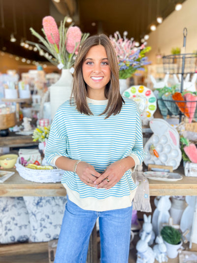 Soda Stripe Wrenley Top