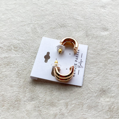 Mary Double Chunky Hoops