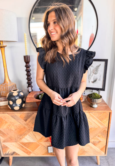 Umgee Black Avani Dress