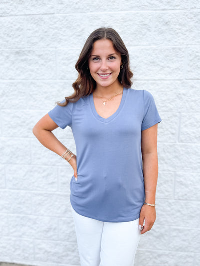 Blue Velvet Tatiana Tee