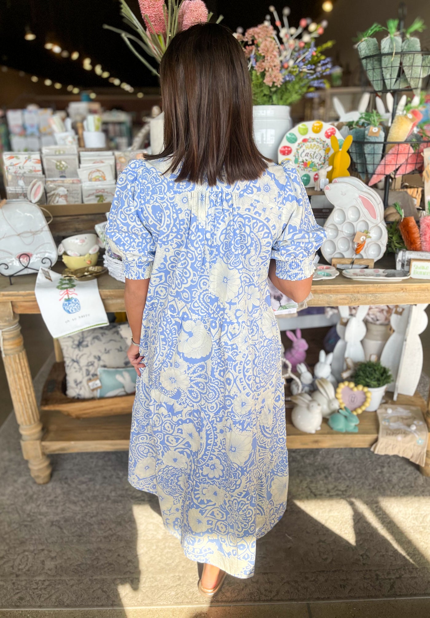 Umgee Blue Orchid Dress
