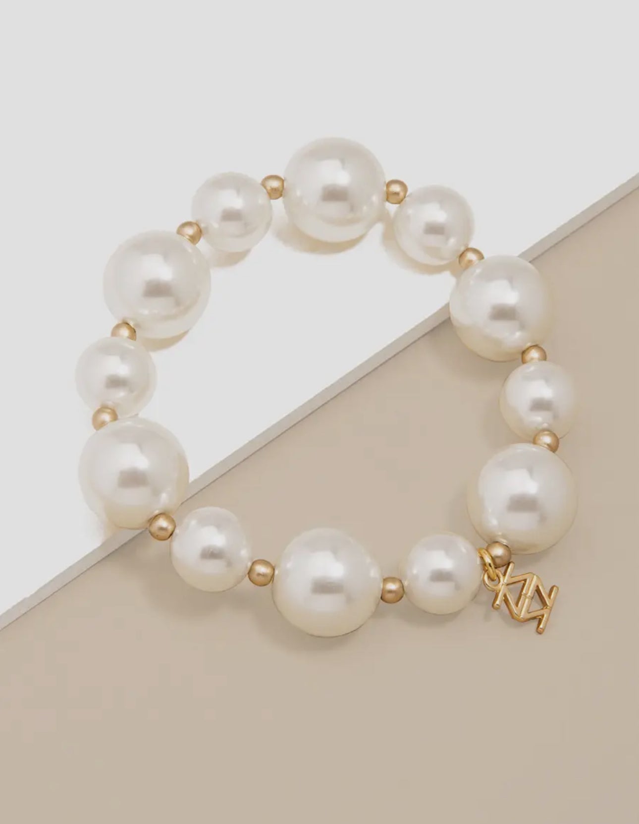 Mixed Pearl Stretch Bracelet