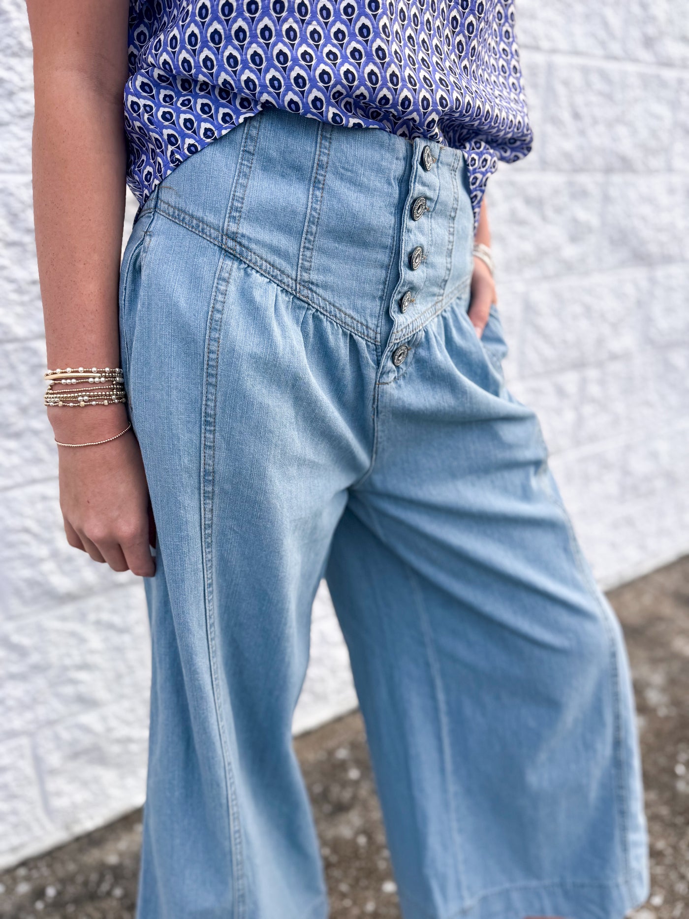 Light Denim Beth Pant