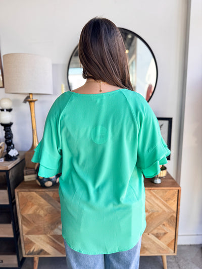 Umgee Emerald Evolet Top