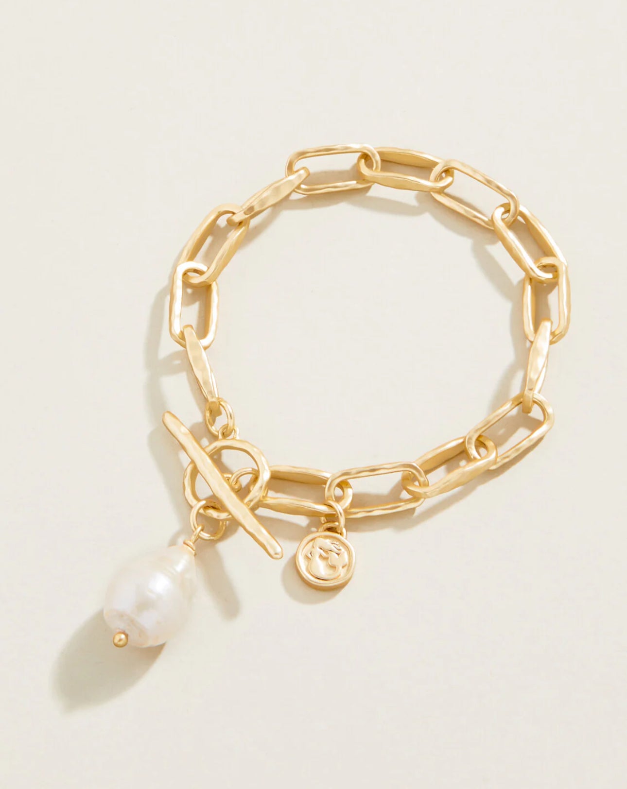 Spartina Alodie Toggle Bracelet Gold/Pearl