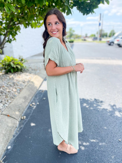 Mineral Wash Eleck Dress