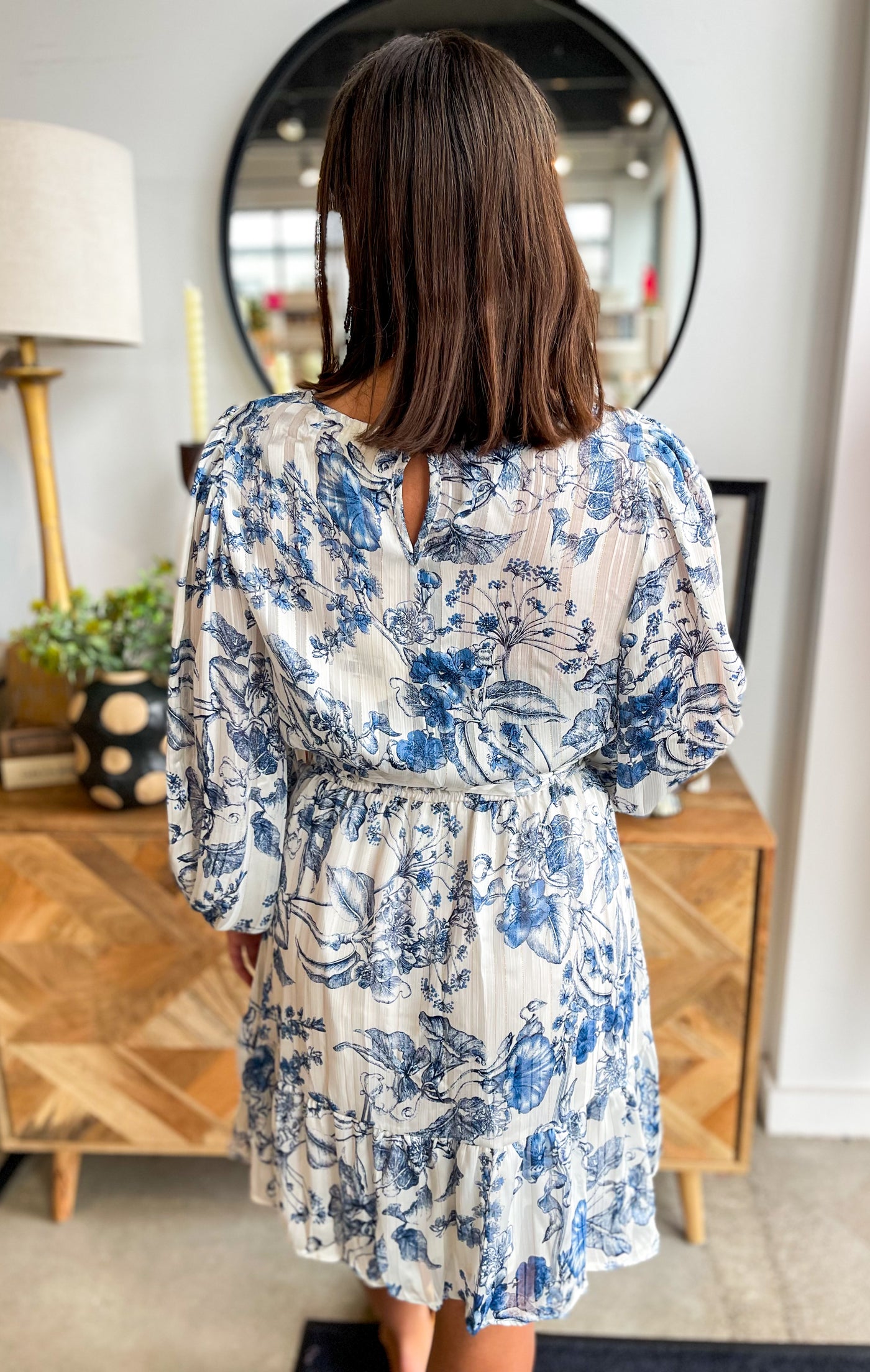 Umgee Blue Aubrey Dress
