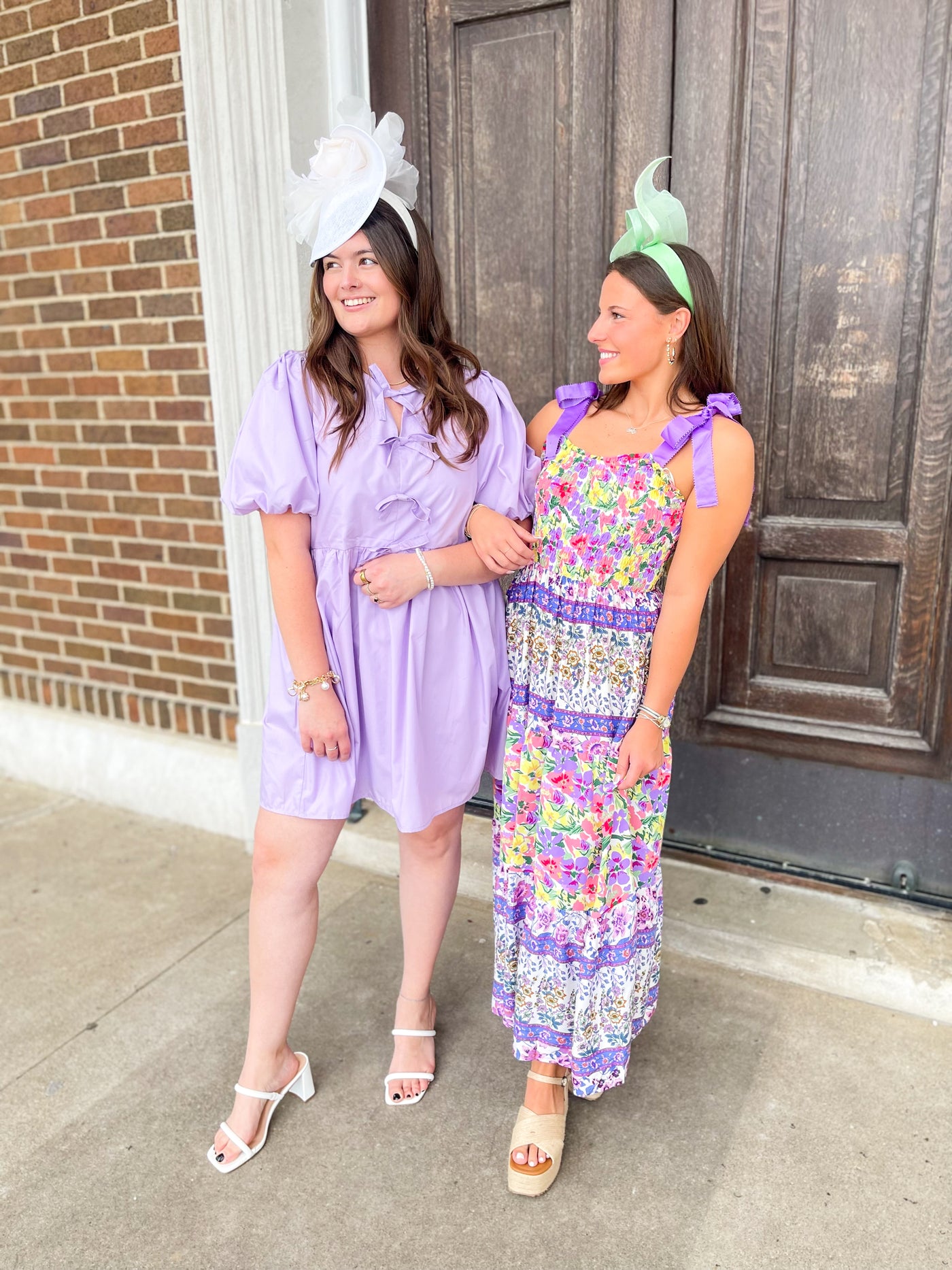 Zuri Entro Lilac Bow Dress