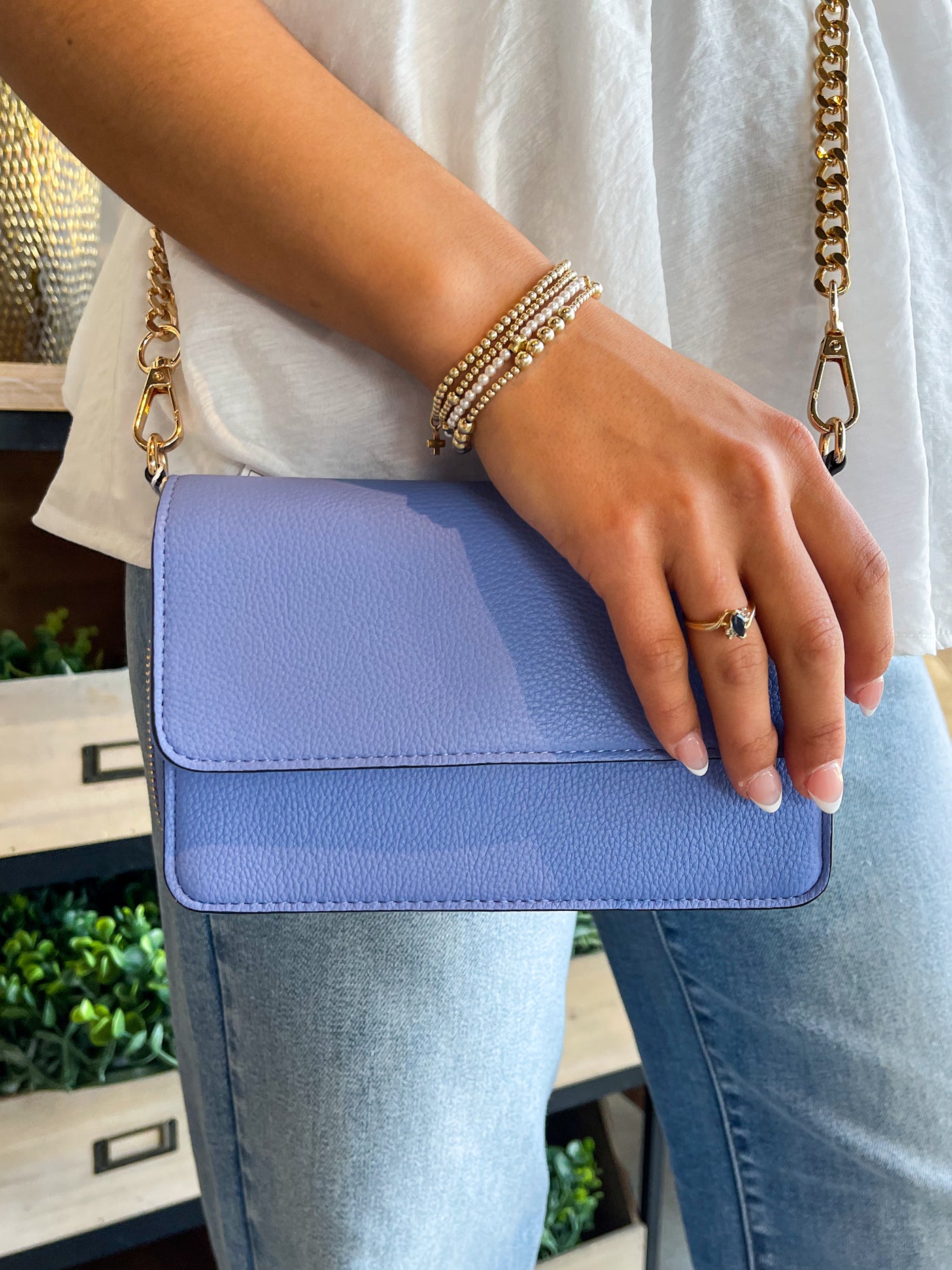 Lauren Flap Over Crossbody Bag