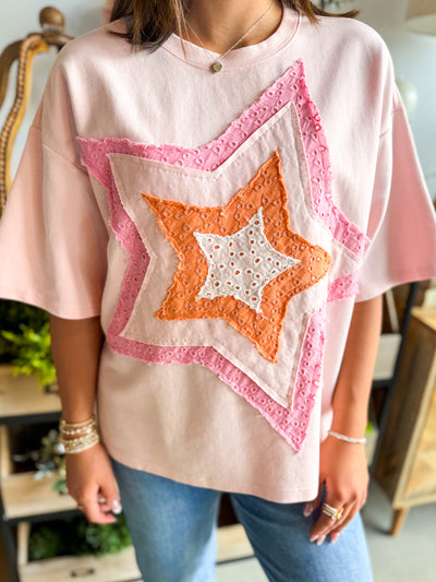 Blush Jodiful Star Top