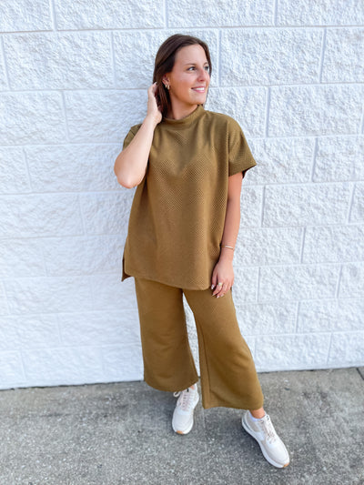 Olive Pant Set