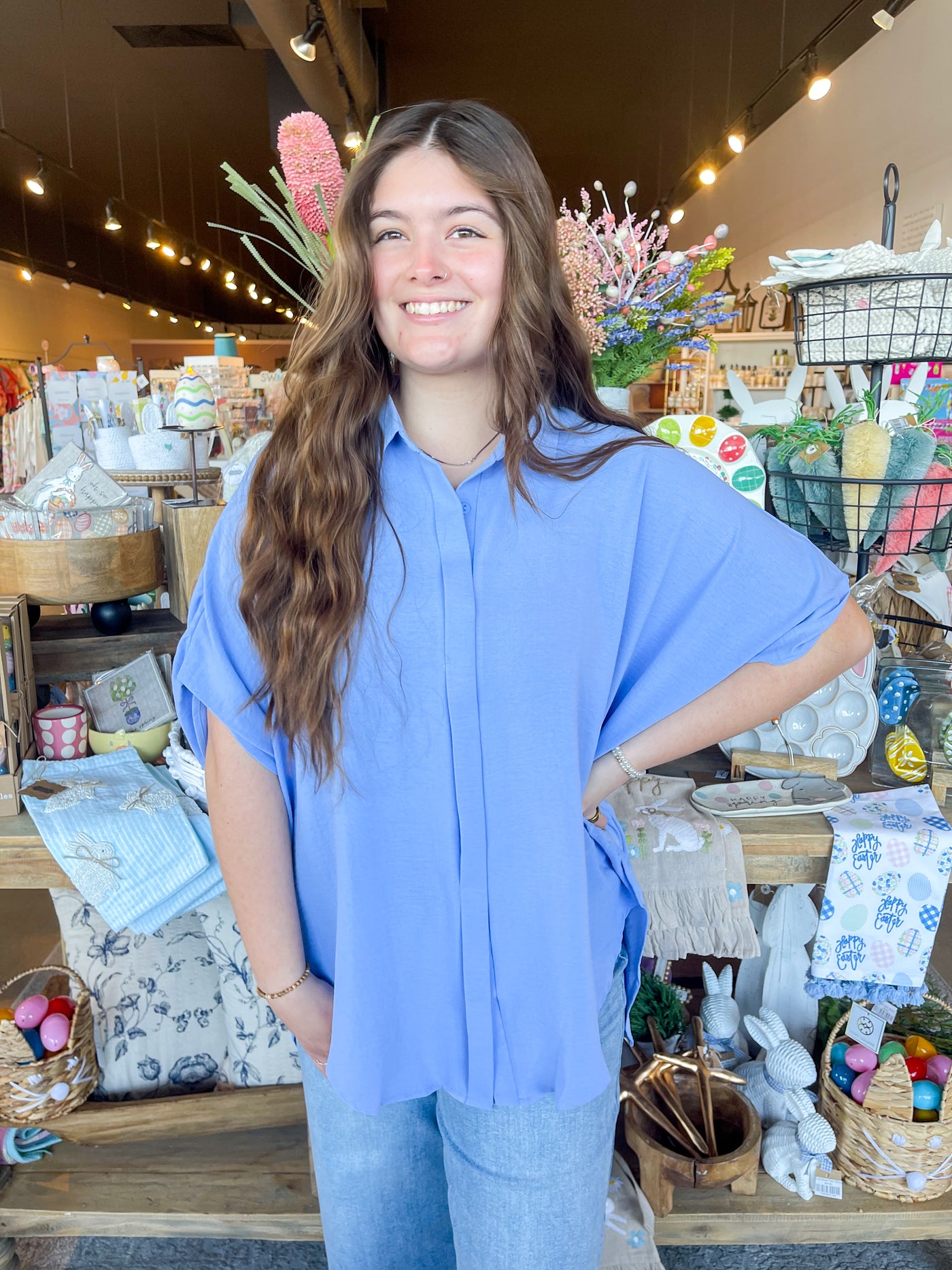 Light Blue Keri Top