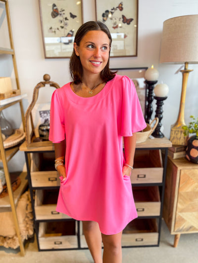Pink Bebe Dress