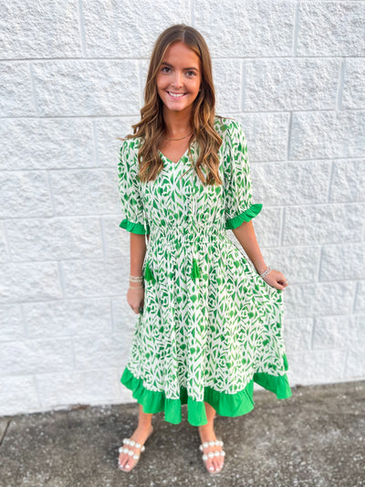 Voy Green Milie Dress