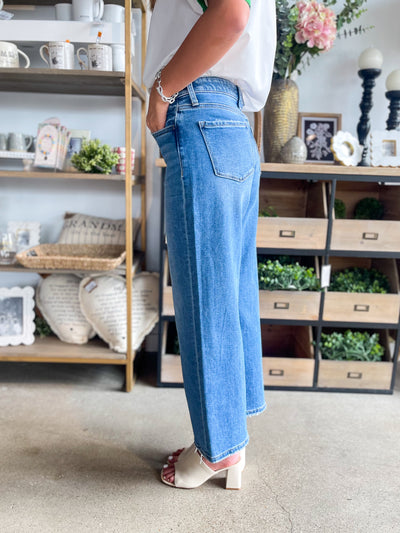 Flying Monkey Blue Soul High Rise Wide Leg Pant