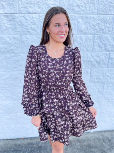 Mahogany Eliza Dress