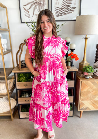 Fuchsia Devon Dress
