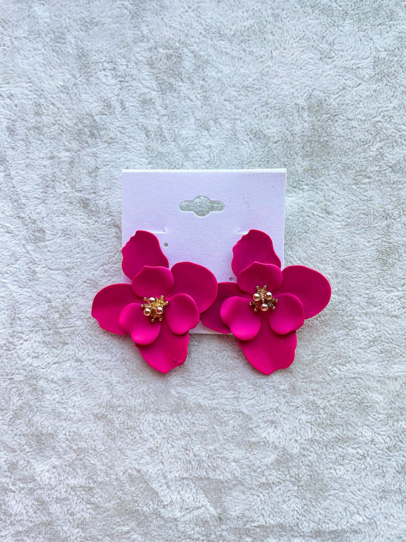 45mm Flower Earrings