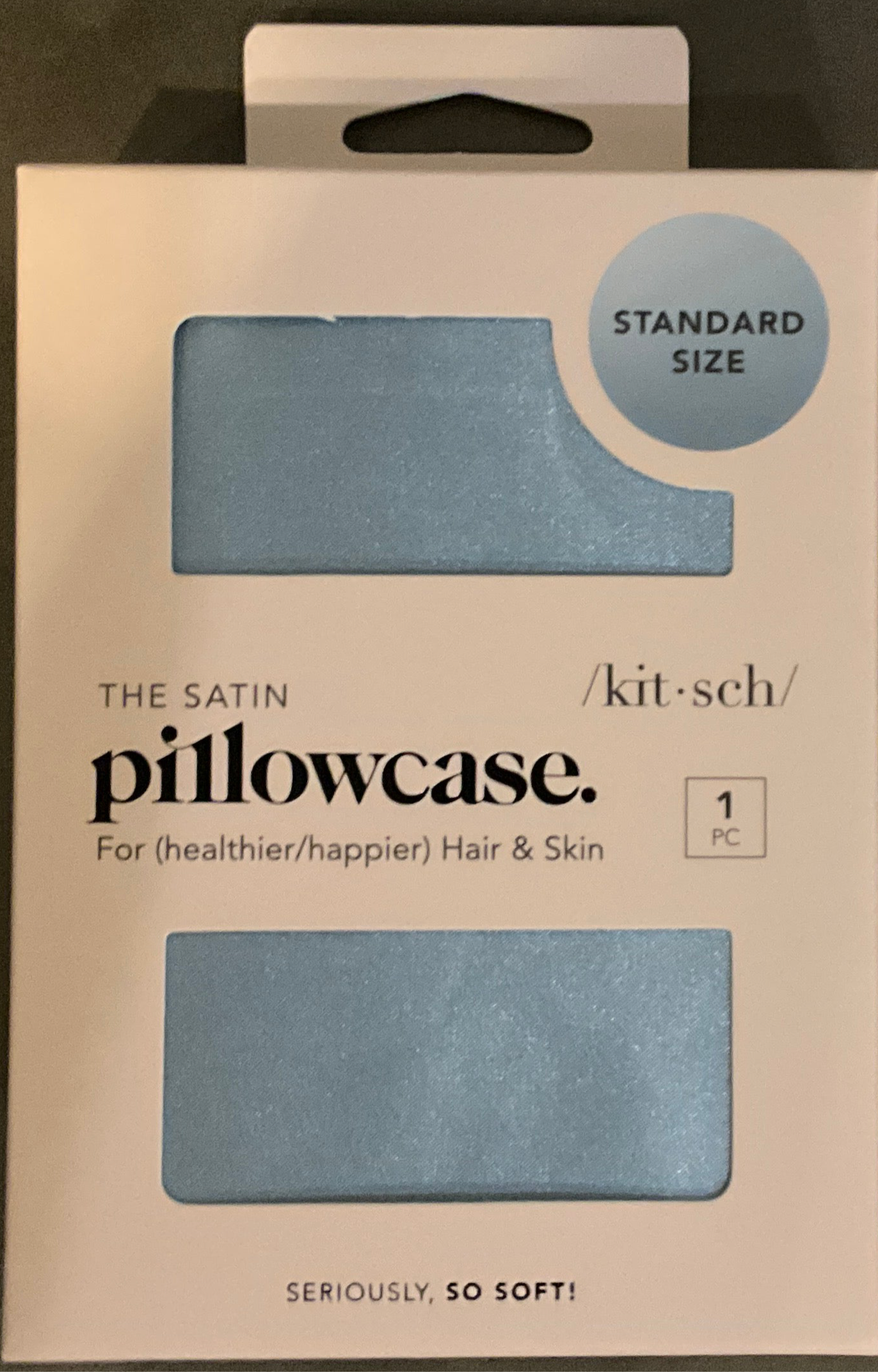Standard satin pillowcase