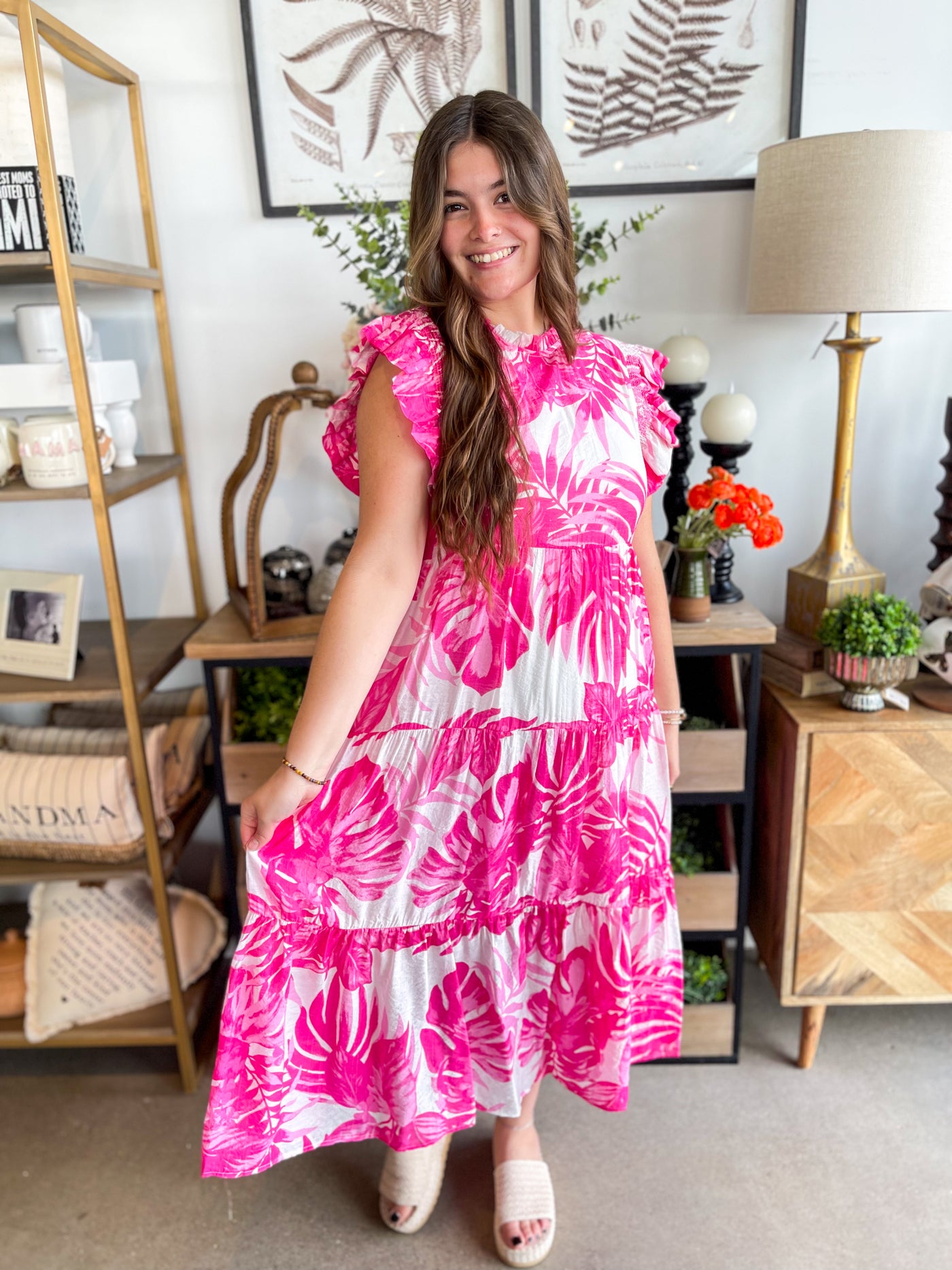 Fuchsia Devon Dress