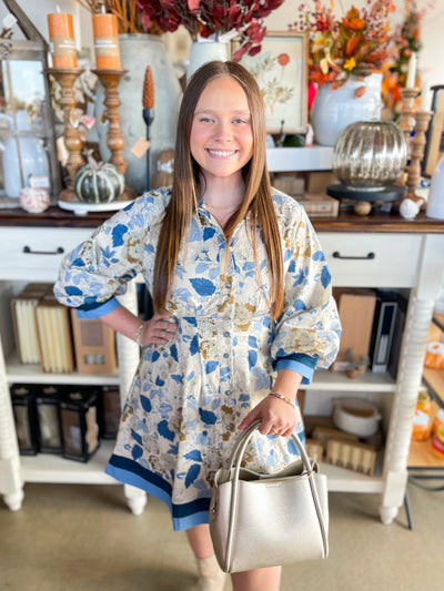 Entro Blue Lucia Dress