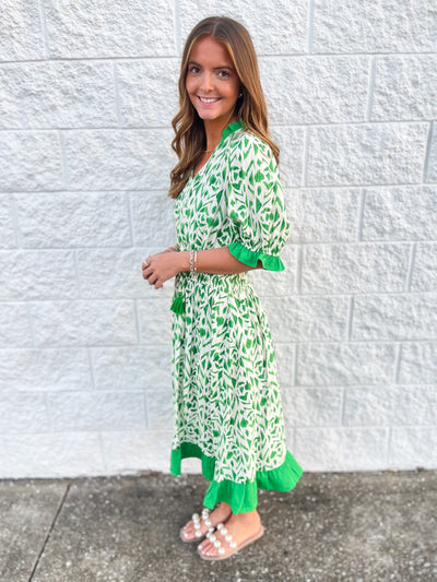 Voy Green Milie Dress