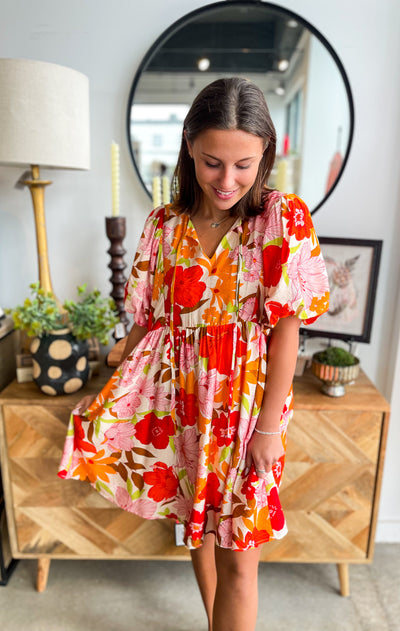 Colorful Barretta Dress